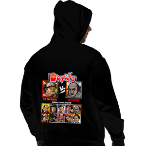 Daily_Deal_Shirts Pullover Hoodies, Unisex / Small / Black Devito Fighter
