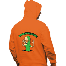 Load image into Gallery viewer, Secret_Shirts Pullover Hoodies, Unisex / Small / Orange Cowa-Bungholio!

