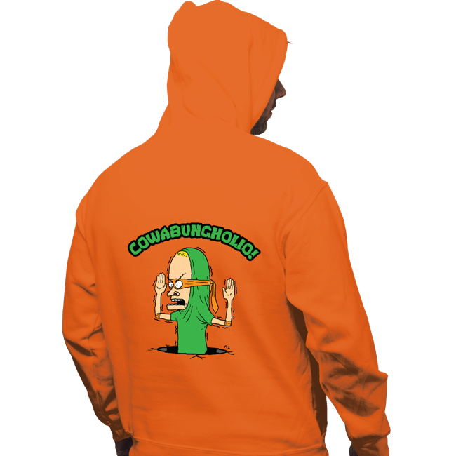 Secret_Shirts Pullover Hoodies, Unisex / Small / Orange Cowa-Bungholio!