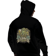 Load image into Gallery viewer, Shirts Pullover Hoodies, Unisex / Small / Black Miskatonic Brewery
