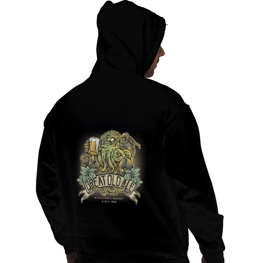 Shirts Pullover Hoodies, Unisex / Small / Black Miskatonic Brewery