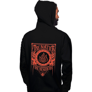 Shirts Pullover Hoodies, Unisex / Small / Black Fire Nation
