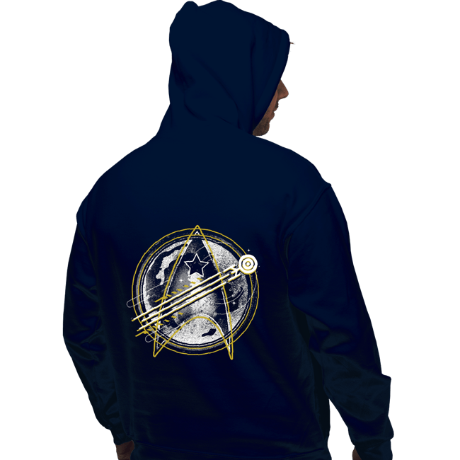 Shirts Pullover Hoodies, Unisex / Small / Navy Moonlight Boldly Night