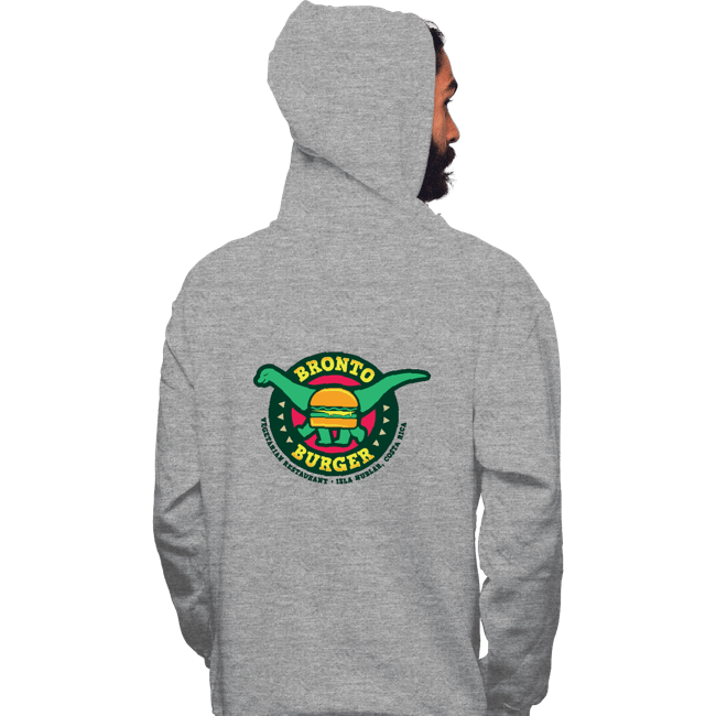 Daily_Deal_Shirts Pullover Hoodies, Unisex / Small / Sports Grey Bronto Burger
