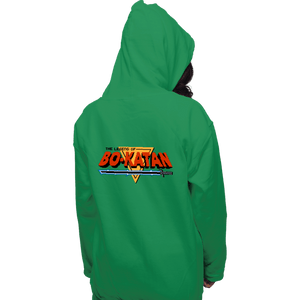 Secret_Shirts Pullover Hoodies, Unisex / Small / Irish Green Legend Of Bo-Katan