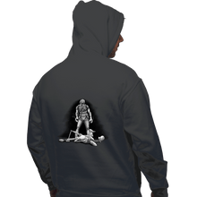 Load image into Gallery viewer, Shirts Pullover Hoodies, Unisex / Small / Charcoal Droid Knockout
