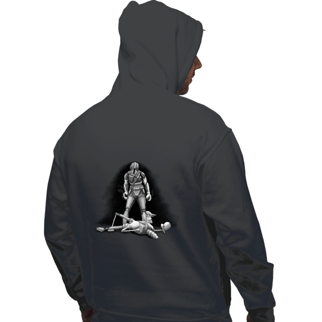 Shirts Pullover Hoodies, Unisex / Small / Charcoal Droid Knockout