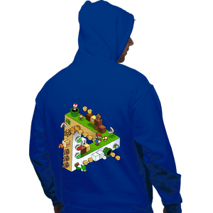 Daily_Deal_Shirts Pullover Hoodies, Unisex / Small / Royal Blue Impossible Platforms