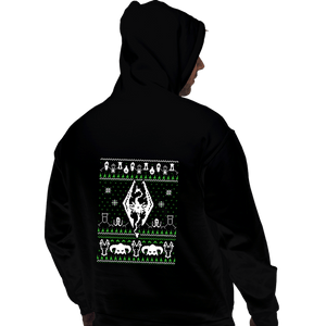 Shirts Pullover Hoodies, Unisex / Small / Black Skyrim Sweater