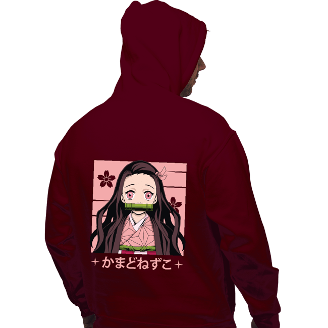 Shirts Pullover Hoodies, Unisex / Small / Maroon Nezuko