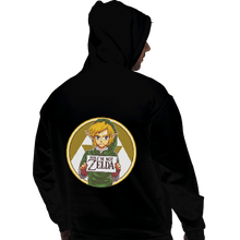 Load image into Gallery viewer, Shirts Pullover Hoodies, Unisex / Small / Black Dude, I&#39;m Not Zelda
