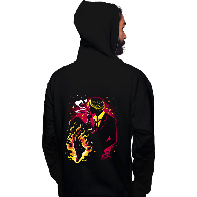Daily_Deal_Shirts Pullover Hoodies, Unisex / Small / Black Diable Jambe