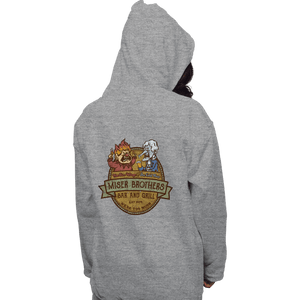 Daily_Deal_Shirts Pullover Hoodies, Unisex / Small / Sports Grey Miser Bros Bar