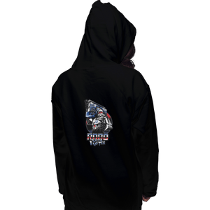 Shirts Zippered Hoodies, Unisex / Small / Black Robo Ghetto Blaster