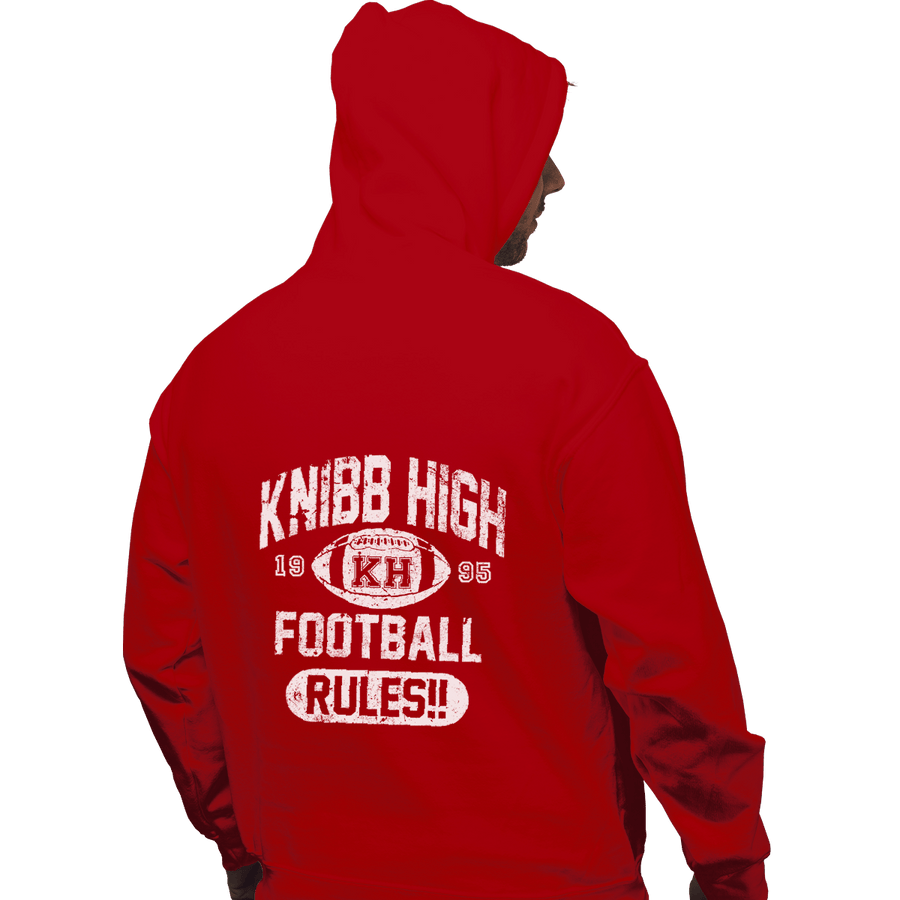 Shirts Zippered Hoodies, Unisex / Small / Red Knibb High Football Rules