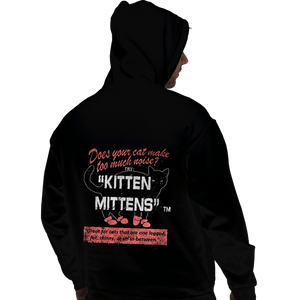 Secret_Shirts Pullover Hoodies, Unisex / Small / Black Kitten Mittens