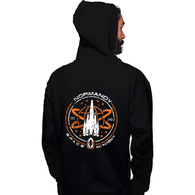 Secret_Shirts Pullover Hoodies, Unisex / Small / Black Normandy Space Academy