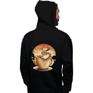 Shirts Pullover Hoodies, Unisex / Small / Black Eevee Tea