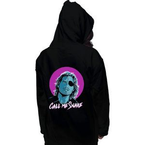 Shirts Pullover Hoodies, Unisex / Small / Black Call Me Snake