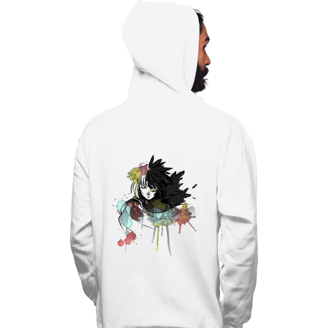 Secret_Shirts Pullover Hoodies, Unisex / Small / White Howl Watercolors