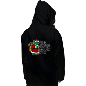 Daily_Deal_Shirts Pullover Hoodies, Unisex / Small / Black Seaon To Be Jolly
