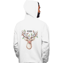 Load image into Gallery viewer, Shirts Pullover Hoodies, Unisex / Small / White Oh Deer
