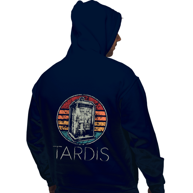 Shirts Pullover Hoodies, Unisex / Small / Navy Vintage Tardis