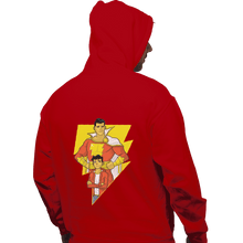 Load image into Gallery viewer, Shirts Pullover Hoodies, Unisex / Small / Red The True Captain
