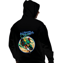 Load image into Gallery viewer, Daily_Deal_Shirts Pullover Hoodies, Unisex / Small / Black The Amazing Vigilante
