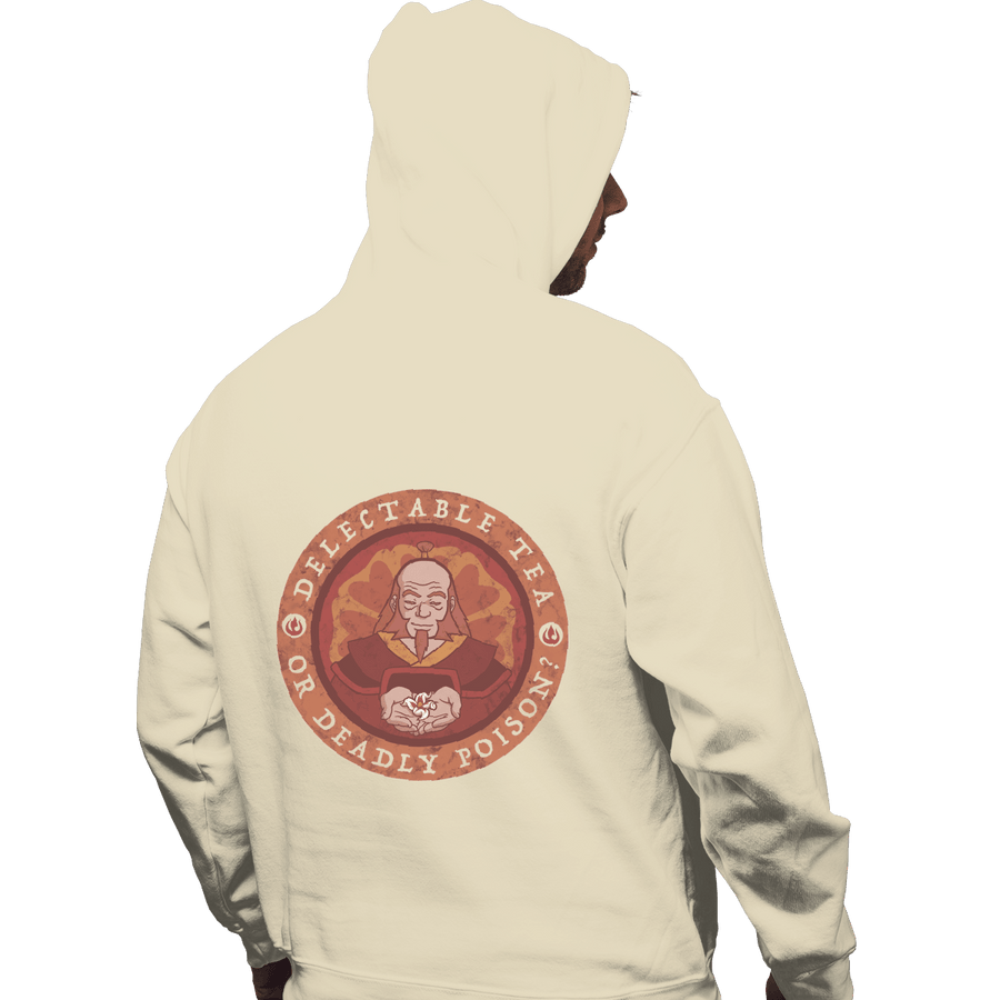Shirts Zippered Hoodies, Unisex / Small / White Tea Or Poison