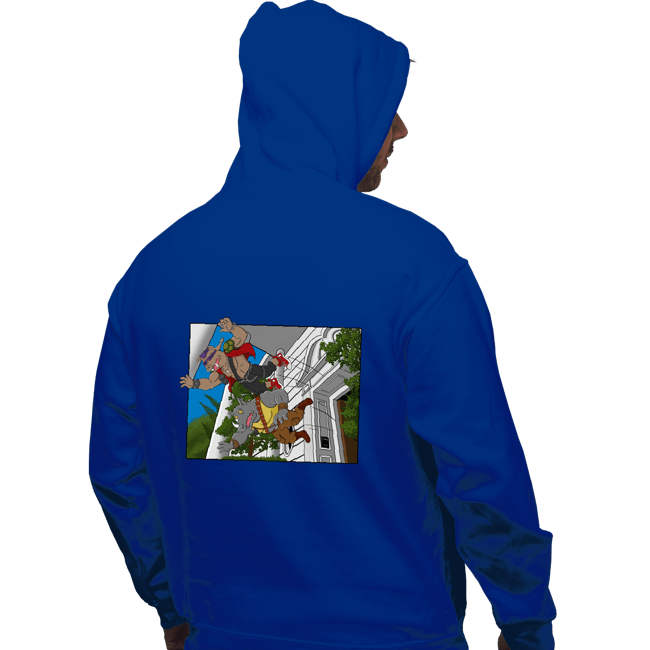 Daily_Deal_Shirts Pullover Hoodies, Unisex / Small / Royal Blue Thrown Out