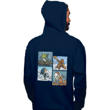 Load image into Gallery viewer, Shirts Pullover Hoodies, Unisex / Small / Navy Playful Rebels
