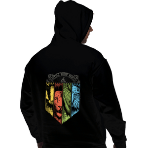 Daily_Deal_Shirts Pullover Hoodies, Unisex / Small / Black Choose Your House