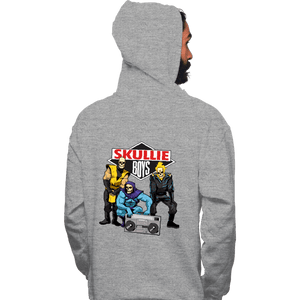 Shirts Pullover Hoodies, Unisex / Small / Sports Grey Skullie Boys