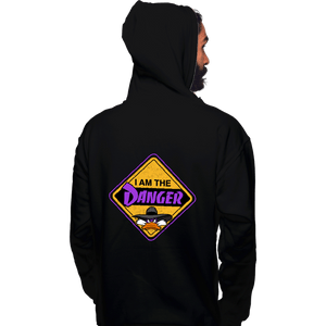 Daily_Deal_Shirts Pullover Hoodies, Unisex / Small / Black Danger Warning