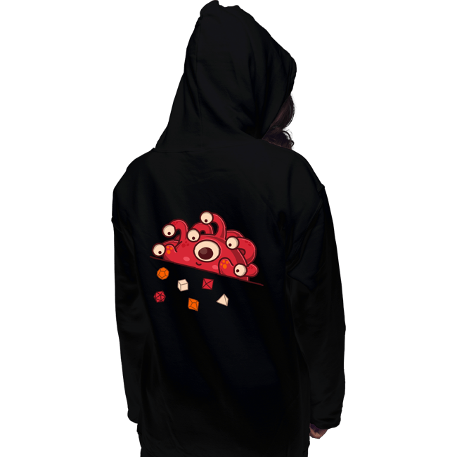 Daily_Deal_Shirts Pullover Hoodies, Unisex / Small / Black Cute Tyrant Dice