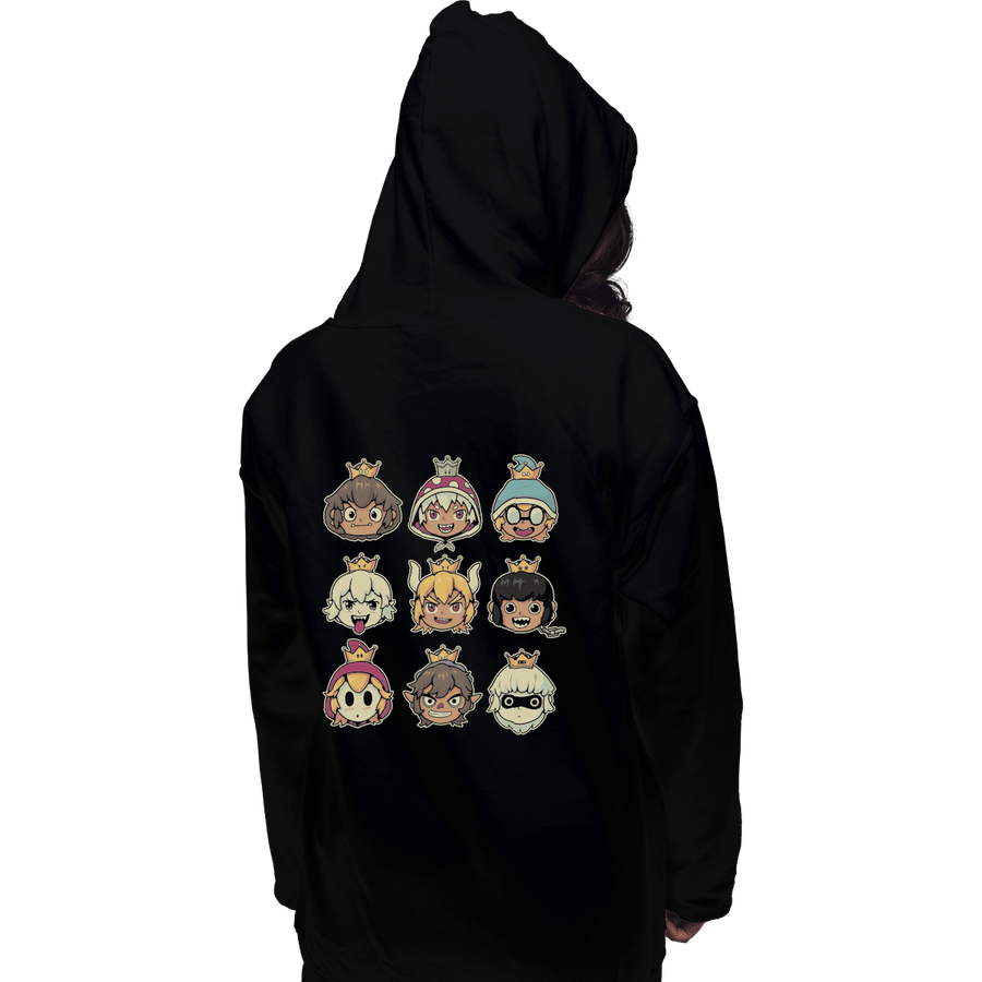 Shirts Pullover Hoodies, Unisex / Small / Black Evil Waifus