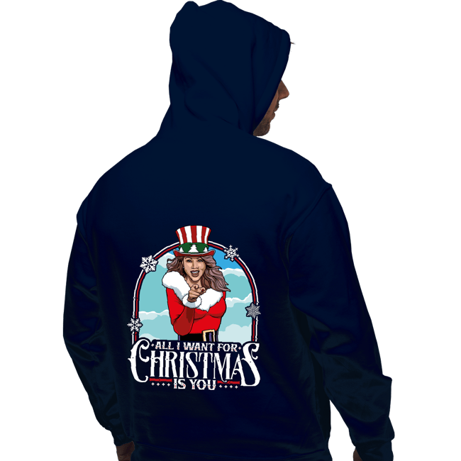 Secret_Shirts Pullover Hoodies, Unisex / Small / Navy All I Want For Christmas
