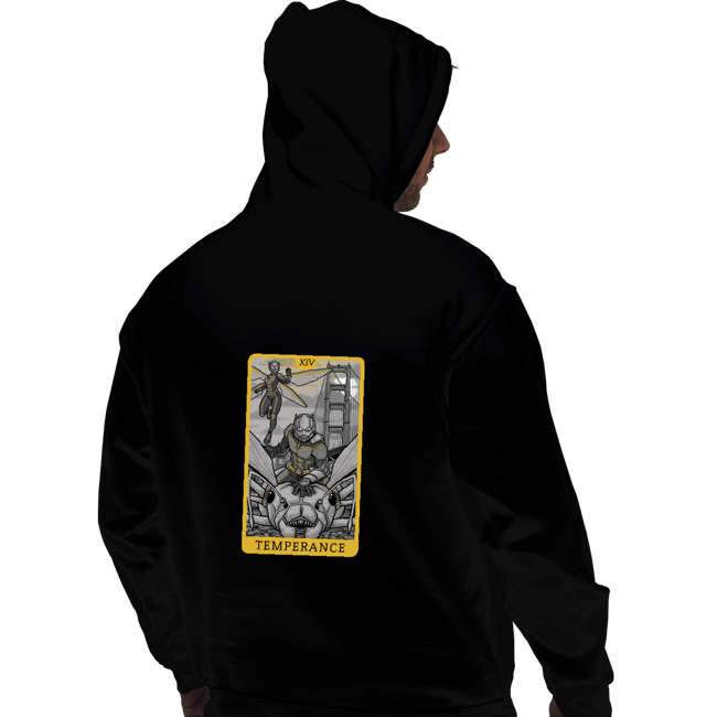 Shirts Pullover Hoodies, Unisex / Small / Black Tarot Temperance