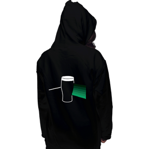 Daily_Deal_Shirts Pullover Hoodies, Unisex / Small / Black Dark Side Of The Pint