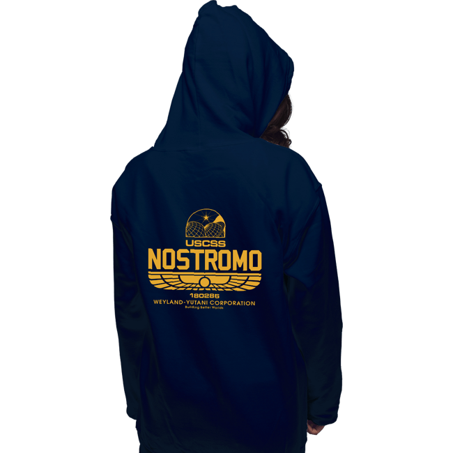 Daily_Deal_Shirts Pullover Hoodies, Unisex / Small / Navy USCSS  Nostromo