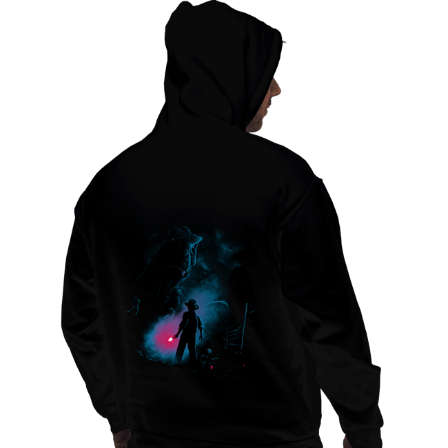 Daily_Deal_Shirts Pullover Hoodies, Unisex / Small / Black Attack On T-Rex