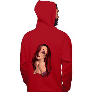 Shirts Pullover Hoodies, Unisex / Small / Red Lady In Red