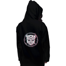 Load image into Gallery viewer, Shirts Zippered Hoodies, Unisex / Small / Black Autobots Glitch
