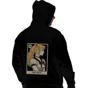 Daily_Deal_Shirts Pullover Hoodies, Unisex / Small / Black Tarot Of The Moon