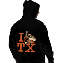Load image into Gallery viewer, Secret_Shirts Pullover Hoodies, Unisex / Small / Black I Love TX
