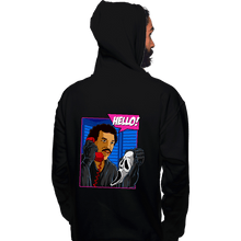 Load image into Gallery viewer, Last_Chance_Shirts Pullover Hoodies, Unisex / Small / Black Hello Slasher
