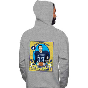 Secret_Shirts Pullover Hoodies, Unisex / Small / Sports Grey Bundy Trading Card