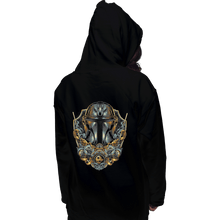Load image into Gallery viewer, Shirts Pullover Hoodies, Unisex / Small / Black Emblem Of The Hunter

