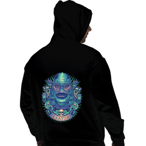 Shirts Pullover Hoodies, Unisex / Small / Black Neon Creature